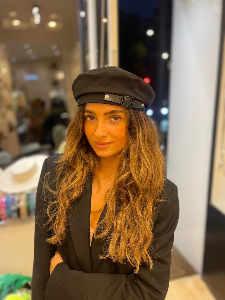 Béret sangle ceinture modèle Gina