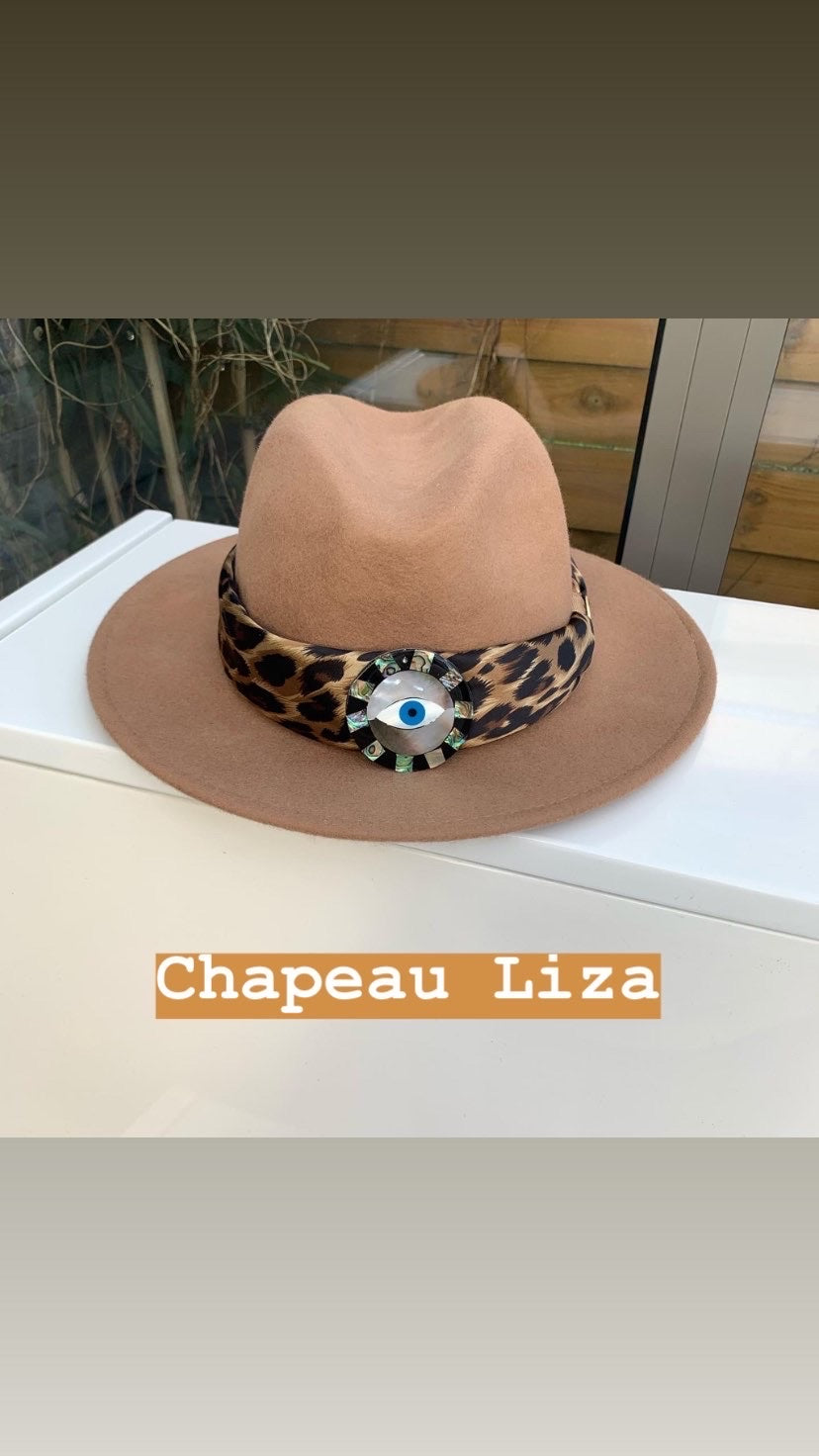 chapeau leopard chapeau oeil accessoires chapeau femme laine