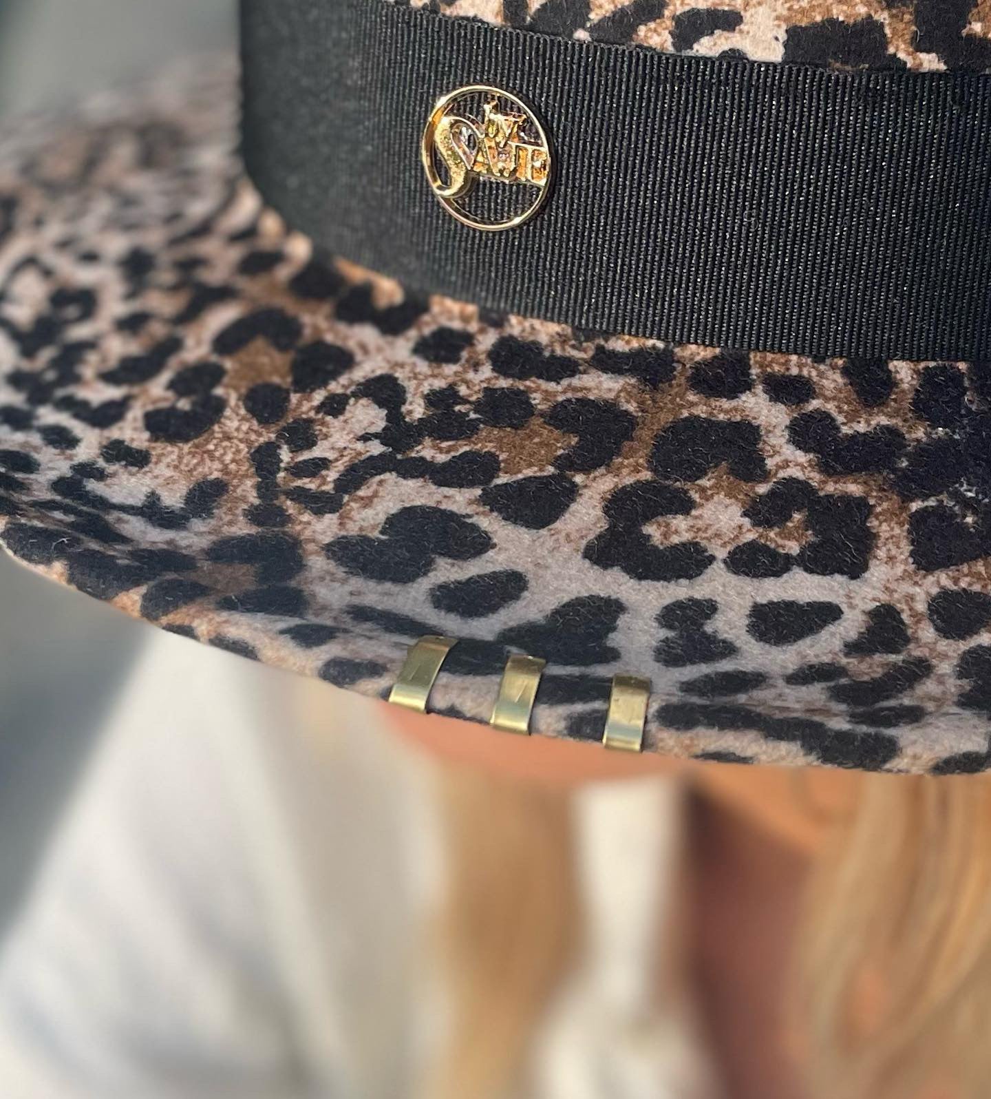 Chapeau léopard - Modèle Jessy