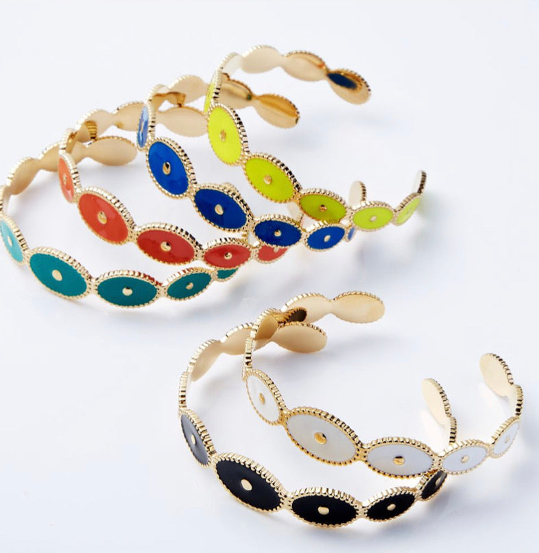 bracelets femme multicolore accessoires acier inoxydable