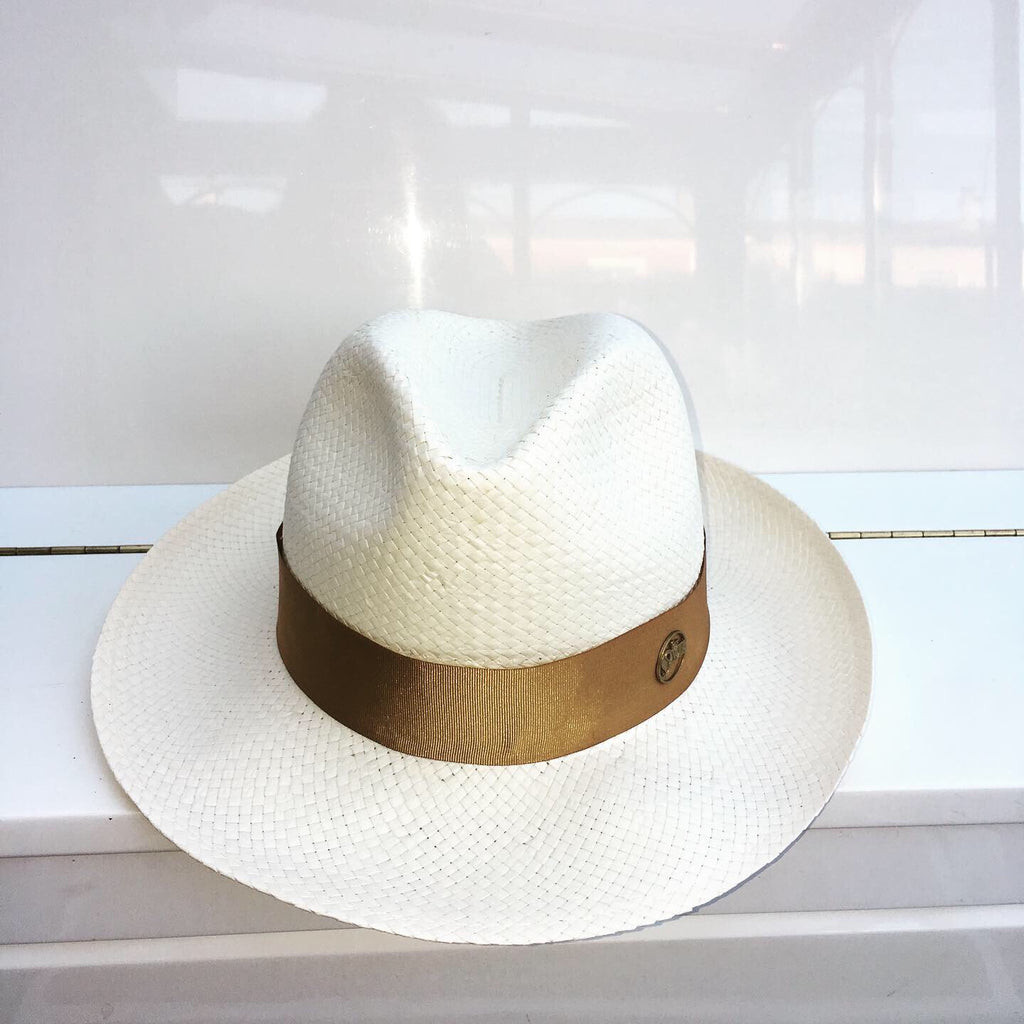 chapeau panama modele Ruby hat chapeau gold inspirations by saje accessoires femme ete beach playa wedding event tsniout